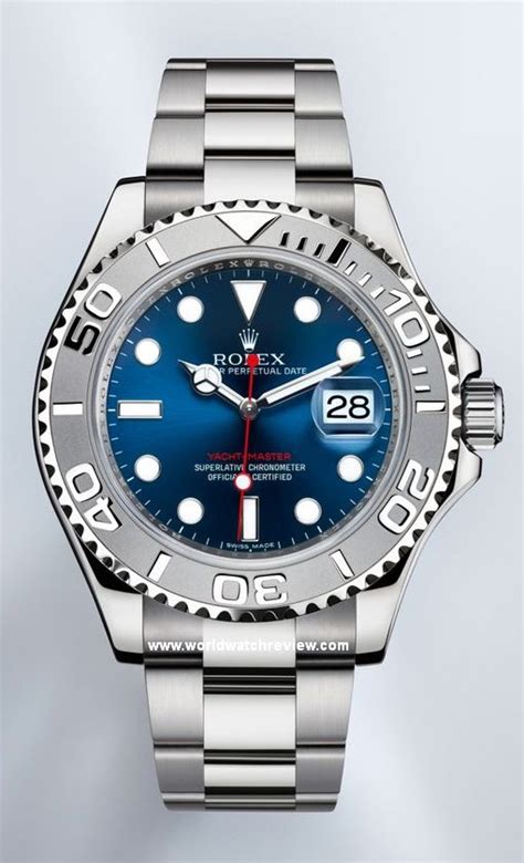 rolex yachtmaster 16622 blue dial|rolex 16622 production years.